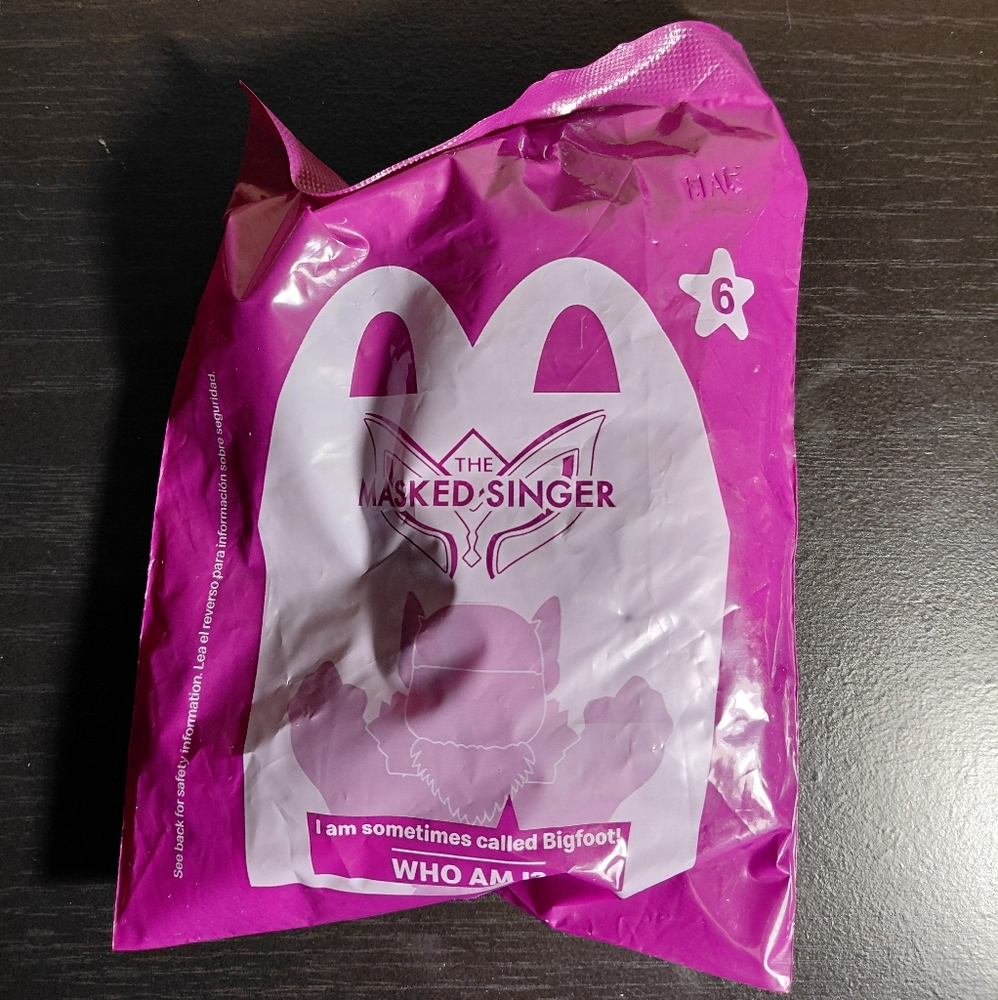 McDonalds Masked Singer Toy. #6. 2023.